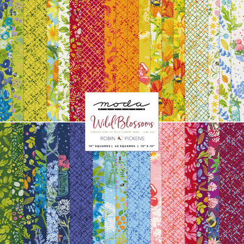 Wild Blossoms  Layer Cake by Robin Pickens for Moda Fabrics