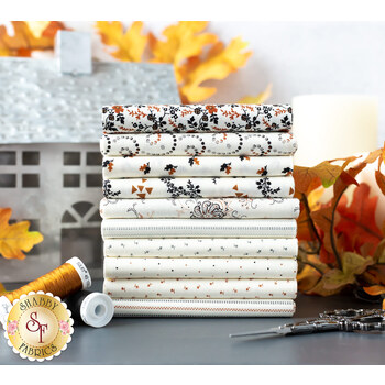 Rustic Gatherings 10 FQ Set - Cream by Primitive Gatherings for Moda Fabrics