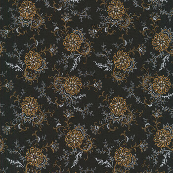 Rustic Gatherings 49200-14 Black Dirt by Primitive Gatherings for Moda Fabrics