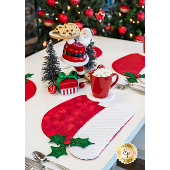  Santa’s Hat Placemats Kit - Makes 4