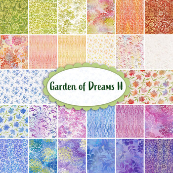 Garden of Dreams II  26 FQ Set by Jason Yenter for In The Beginning Fabric