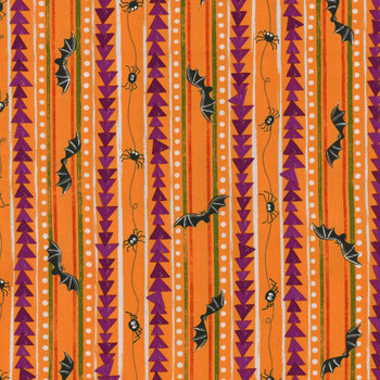 Scaredy Cats 53537-6 Orange from Windham Fabrics