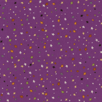 Scaredy Cats 53538-3 Purple from Windham Fabrics