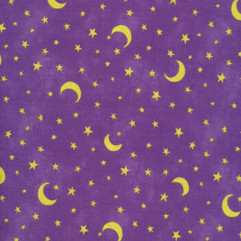 The Boo Crew 39796-650 Purple by Susan Winget for Wilmington Prints