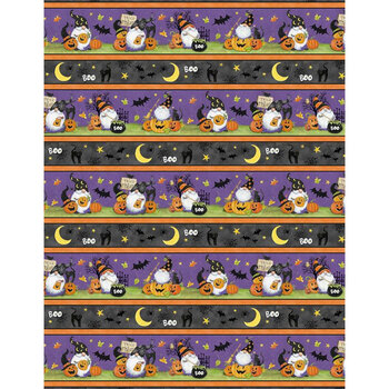 The Boo Crew 39790-698 Multi by Susan Winget for Wilmington Prints