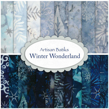 Winter Wonderland  Charm Squares from Robert Kaufman Fabrics