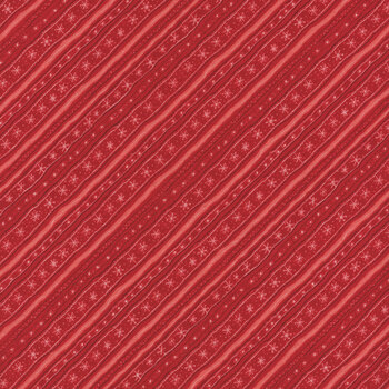 Baby, It's Gnomes Outside 39807-333 Red by Susan Winget for Wilmington Prints