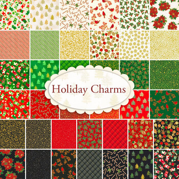 Holiday Charms  38 FQ Set from Robert Kaufman