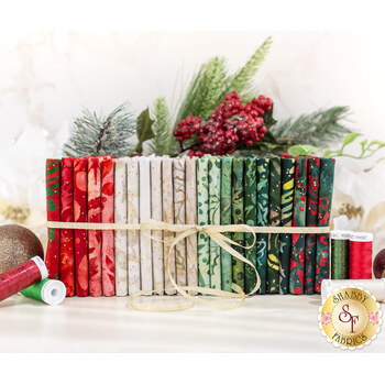 Christmastime  23 FQ Bundle by Robert Kaufman Fabrics