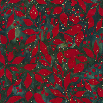 Christmastime 22104-240 Holly by Robert Kaufman Fabrics