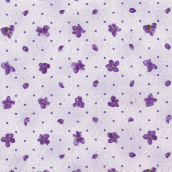 Viola 21423-23 Lavender by Debbie Beaves for Robert Kaufman Fabrics