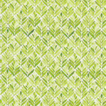 Summer Breeze 6SB-1 Green Leaves from In the Beginning Fabrics