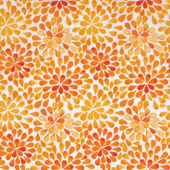 Summer Breeze 7SB-2 Orange Petals from In the Beginning Fabrics