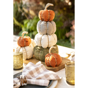  Flannel Pumpkin Bundle Kit