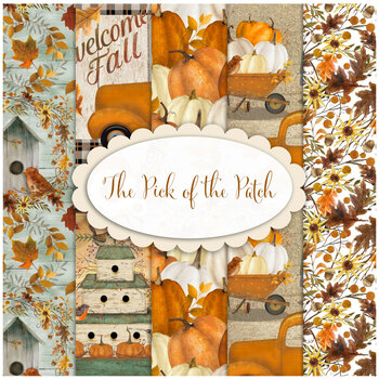 The Pick of the Patch  5 FQ Set by 3 Wishes Fabrics