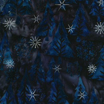Winter Wonderland 22066-69 Midnight from Robert Kaufman Fabrics