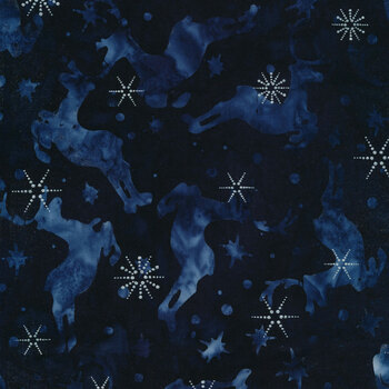 Winter Wonderland 22067-9 Navy from Robert Kaufman Fabrics
