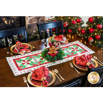  Peppermint Table Runner Kit - Holiday Sweets