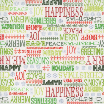 Holiday Greetings 53605-2 Cheerful Greetings by Windham Fabrics
