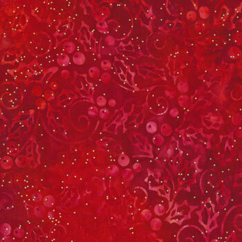 Christmastime 22106-113 Cranberry by Robert Kaufman Fabrics