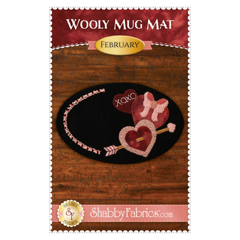 Wooly Mug Mat Series - February Pattern - PDF Download