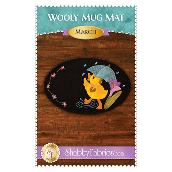 Wooly Mug Mat Series - March Pattern - PDF Download