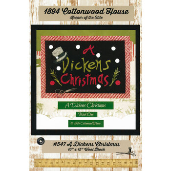 #547 A Dickens Christmas Block One Pattern