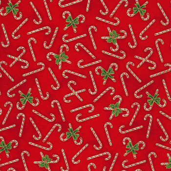 Holiday Charms 19949-3 Red from Robert Kaufman Fabrics