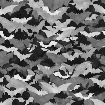 Happy Haunting U4981-425 Oreo by Hoffman Fabrics