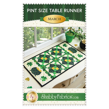 Pint Size Table Runner Series - March Pattern