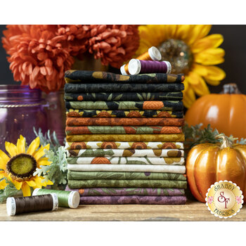 Autumn Harvest Flannel  16 FQ Set by Bonnie Sullivan for Maywood Studio