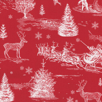 Peace On Earth C13450-RED by My Mind's Eye from Riley Blake Designs