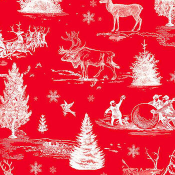 Peace On Earth C13450-RED by My Mind's Eye from Riley Blake Designs