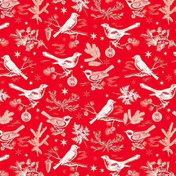 Peace On Earth C13451-RED by My Mind's Eye from Riley Blake Designs