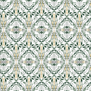 Christmas Shine 20714-WHT by 3 Wishes Fabrics