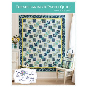 Disappearing 9-Patch Quilt Pattern - PDF Download