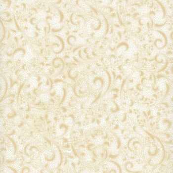 Holiday Elegance V7170-20G Natural Gold by Hoffman Fabrics