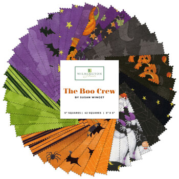 The Boo Crew  5 Karat Crystals by Susan Winget for Wilmington Prints