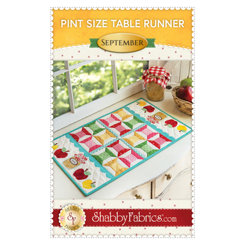 Pint Size Table Runner Series - September Pattern - PDF Download