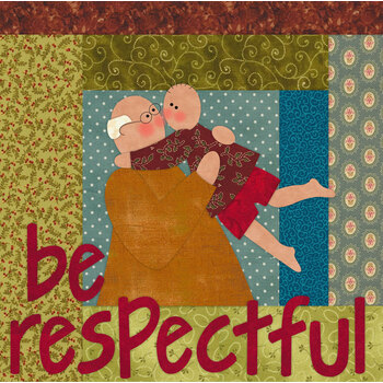 Be Attitudes Quilt - Cotton - Block 6