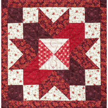 Berries & Blossoms Quilt - Block 8