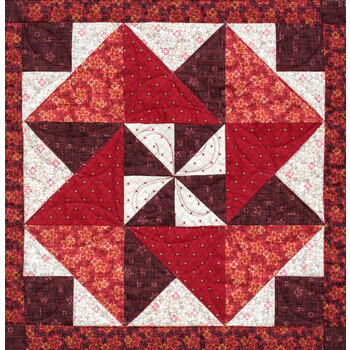Berries & Blossoms Quilt - Block 12
