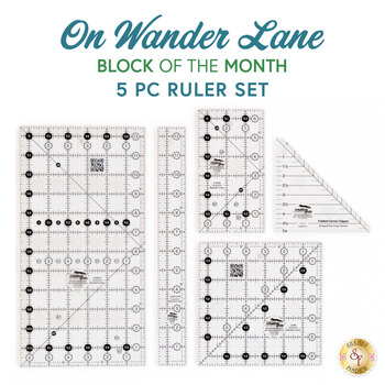 On Wander Lane - BOM - Creative Grids Ruler Set - 5 pack - RESERVE