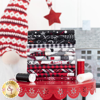 Gnome for the Holiday 2023  12 FQ Set by Timeless Treasures