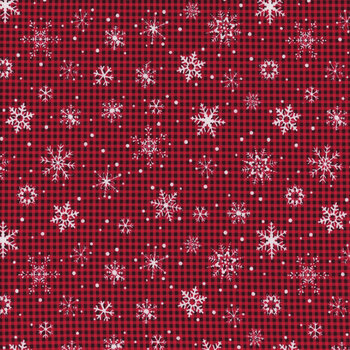 Gnome for the Holiday 2023 GAIL-CD1367 Red by Timeless Treasures