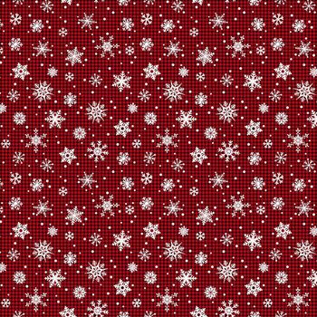 Gnome for the Holiday 2023 GAIL-CD1367 Red by Timeless Treasures