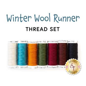 Winter Wool Runner - 7pc Thread Set