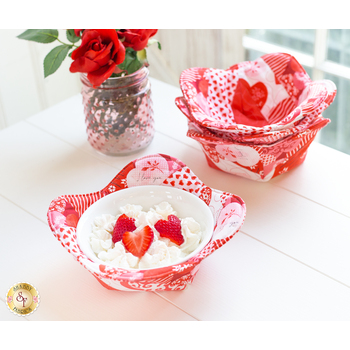  Bowl Cozy Kit - Be Mine - Makes 4