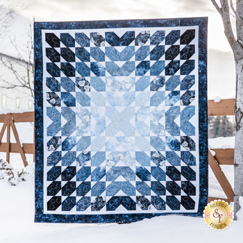 Mini Petals Quilt Kit - Kasuri Artisan Batiks