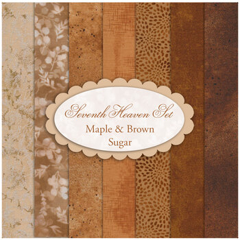 Seventh Heaven  7 FQ Set - Maple & Brown Sugar